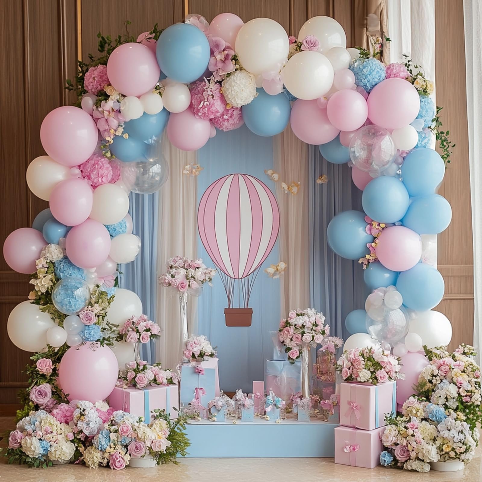 Amazon.com: RUBFAC 87pcs Light Pink Balloons Different Sizes 18 12